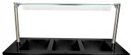 Spuckschutzwand zum Bain Marie Trolley BTS-2 