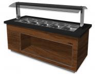 Heißes Buffet  Modell PREMIUM LINE SB-H 170 braun/schwarz 