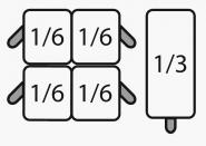 Nudelkorbset 4 x 1/6 + 1 x 1/3 