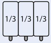 Nudelkorbset 3 x1/3 