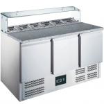 Pizzatisch mit Glasaufsatz Modell EPS 903 G 