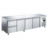 Kühltisch, 3 Tür.+1x2er Schubladenset, EGN 4110 TN 