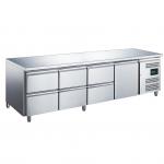 Kühltisch, 1 Tür+3x2er Schubladenset, EGN 4160 TN 