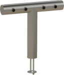 Schanksäule 3" "T-Line", 4 ltg. 