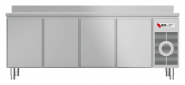 Kühltisch mit Arbeitsplatte aufgekantet KTF 4220 M 
