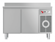 Kühltisch mit Arbeitsplatte aufgekantet KTF 2220 O Zentralkühlung 