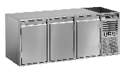 Kühltisch mit Edelstahlverdampfer KTE 3 M 