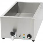 Bain-Marie mit Ablasshahn CATERINA GN 1/1 (150 mm), 590 x 340 x 242 mm (BxTxH) 