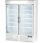 Displaykühlschrank mit zwei Glastüren, 930 Liter, Abmessung 1370 x 700 x 1990 mm (BxTxH) 