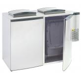 RDY-2C + GF-2C KK480  Abfallkühler-Nassmüllkühler, Gekühlter Abfallbehälter mit Kältemaschine 