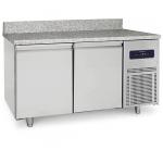 Bäckereitiefkühltisch 2 türig 600x400 mm 