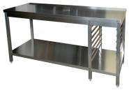 Arbeitstisch, 2400x700x850 mm, mit Grundboden 