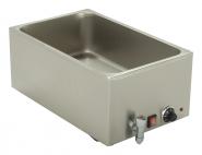 Bain Marie mit Ablasshahn 335x535x228 mm 