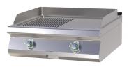 Griddleplatte Gas FTHR-708G, Tischgerät, 800x730x300mm, ½ glatt, 