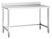 Arbeitstisch, 1900x700x850mm, aus CNS 18/10, 