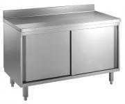 Arbeitsschrank, 2000x600x850mm, mit doppelwandigen Schiebe- 