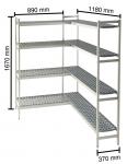 Regalsysteme für Kühlzellen, 1180+890mm 