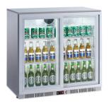 Flaschenkühlschrank-280 Liter Schiebetüren 