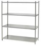 Regal, 1000x480x2000 mm, Traglast je Boden max.150 kg 
