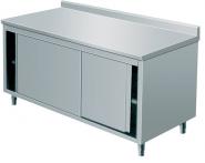 Arbeitsschrank, 2000x700x850mm, mit doppelwandigen Schiebe- 
