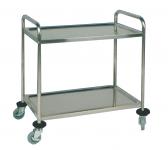 Servier-/Transportwagen, 855x535x930mm, mit 2 Borden 