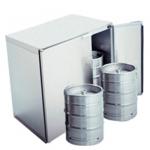 Fässerkühlbox ohne Aggregat, 4x 50 Liter 