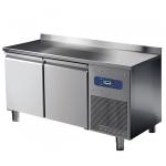 Kühltisch 600 mm 2 türig mit Aufkantung, -2°/+8°C 