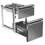 Schubladenkit 1x 1/3 und 1x 2/3 für Kühltische mit Tiefe 600 mm 
