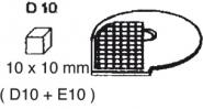Würfeleinsatz D 10 