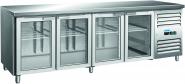 Kühltisch, 4 Glastüren, Modell GN 4100 TNG 