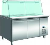 Kühltisch mit Glasaufsatz Modell SG 2070 