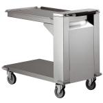 Spenderwagen für Spülkörbe / Tabletts 50 x 50 cm  