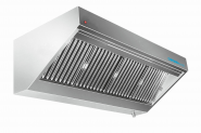 Wandhaube -L 2600mm mit LED-Einbaubeleuchtung 