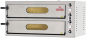 Pizzaofen Compact 6+6 für 6+6 Pizzen ø32cm elektro 13 kW 