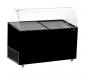 Speise-Eisvitrine Java schwarz für 8x5L Behälter