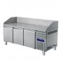Pizzatisch 2100 mm mit 3  Türen 600x400 mm