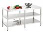 Arbeitstisch mit Grund - & Zwischenboden Serie Variabel, Bautiefe: 800 mm, Breite: 2800 mm, ATGZ288