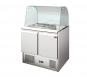 Saladette mit Glasaufsatz I  S910-Glas.01NS