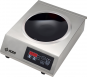 Induktions-Wok Edelstahlgehäuse 3,5 kW