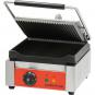 Kontaktgrill CATERINA, unten glatt/oben gerillt, 300 x 390 x 195 mm (BxTxH)