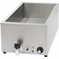 Bain-Marie mit Ablasshahn CATERINA GN 1/1 (200 mm), 590 x 340 x 280 mm (BxTxH)