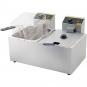 GREDIL Fritteuse mit zwei Becken, 2 x 8 Liter, Abmessung 550 x 420 x 270 mm (BxTxH)