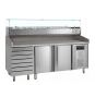 Pizzatisch inkl. Kühlaufsatz - PT1310 + GVC38-200