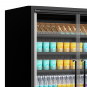 Supermarkt-Multideck-Kühlschrank - Galaxy+ GP10FGD Maxi Black