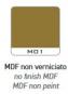 Teca Vino Rahmen ohne Oberflächenbehandlung MDF