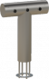 Schanksäule 4" "T-Line", 3 ltg.