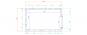 Kühlzelle, Isolierung 80 mm, H=2050 mm, 1500x2400 mm