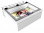 AUFTISCHeisVITRINE MINICREAM 4V LED weiss