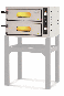 Pizzaofen Compact 4 für 4+4 Pizzen ø32cm elektro 9 kW