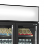 Display-Kühlschrank in Schwarz - FSC891H Black